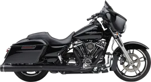 1801-1512 - COBRA 4-1/2" NH Series Mufflers - Black 6291RB