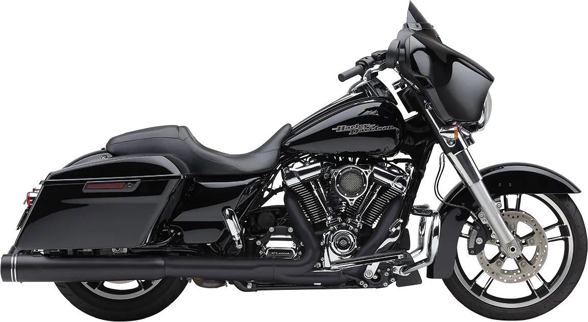 1801-1512 - COBRA 4-1/2" NH Series Mufflers - Black 6291RB