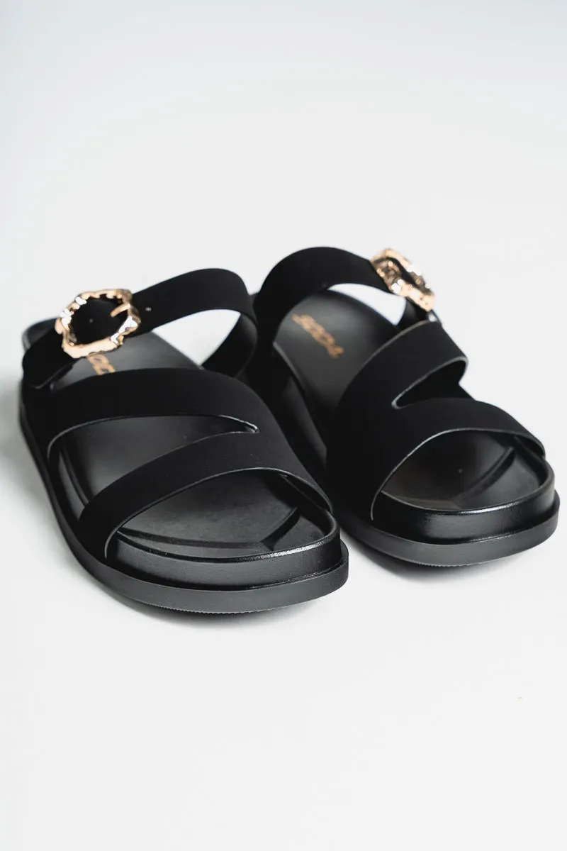 Astrid strappy sandal black