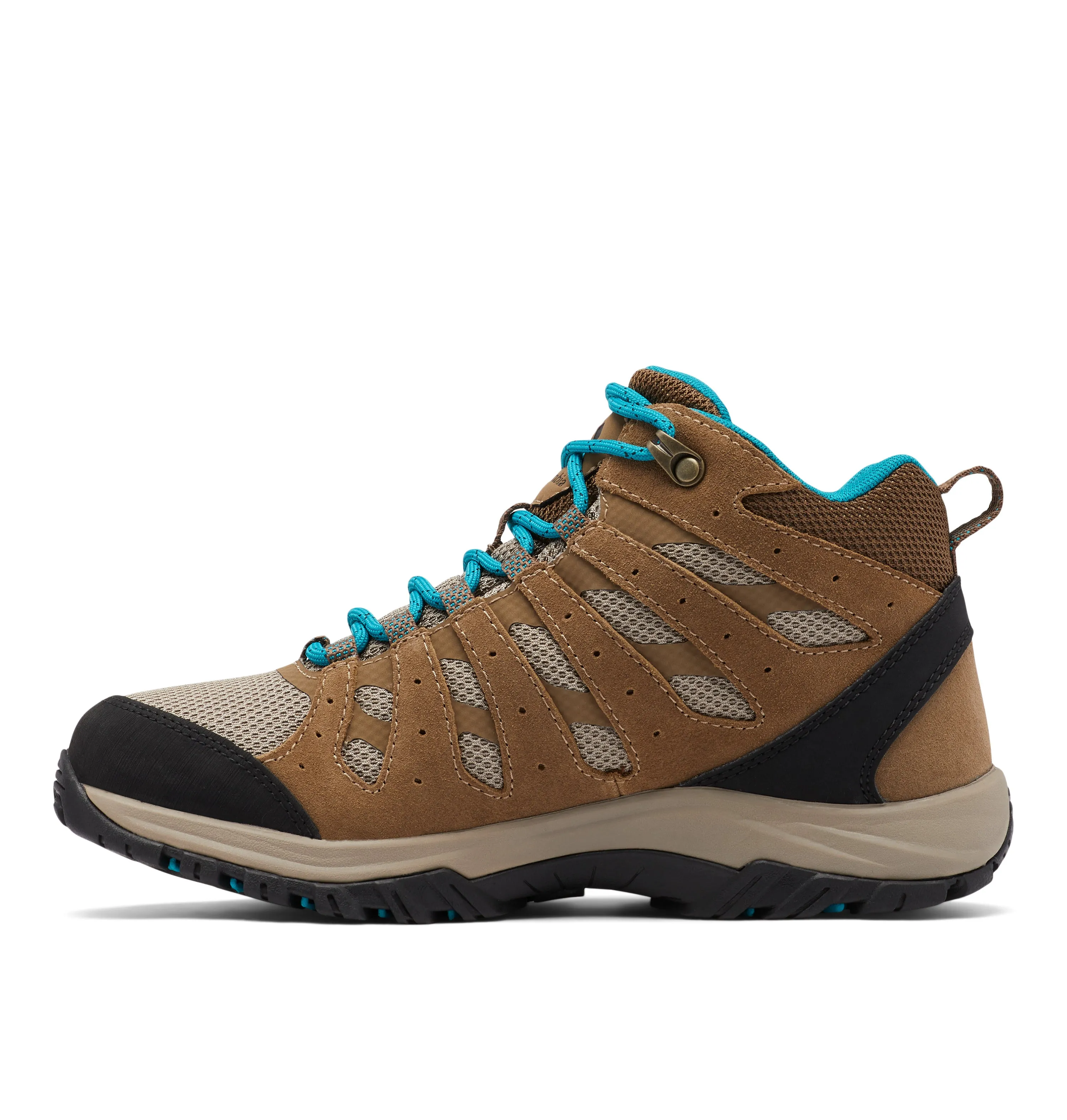 Columbia Women's Redmond III Waterproof Mid Boots - WIDE FIT (Khaki II/Sea Level)