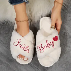 Cozy Christmas Slippers