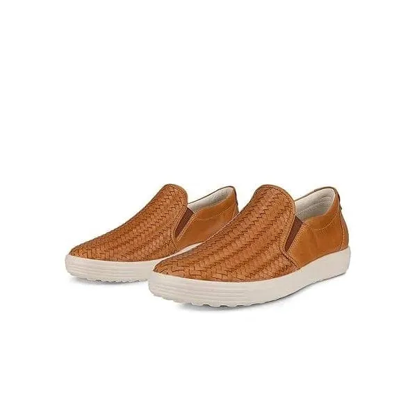 Ecco Women's Soft 7 Slip On Sneakers- Lion