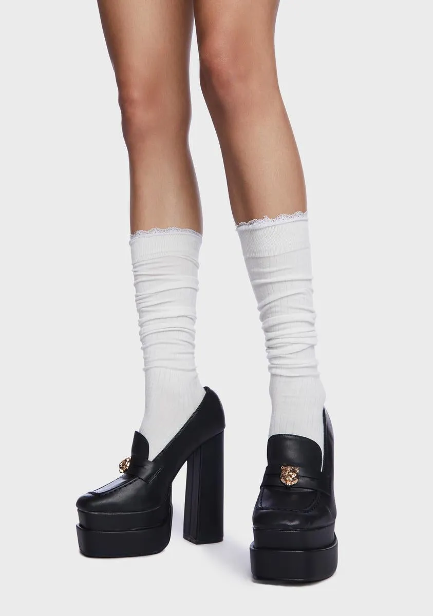 Effy Platform Oxfords