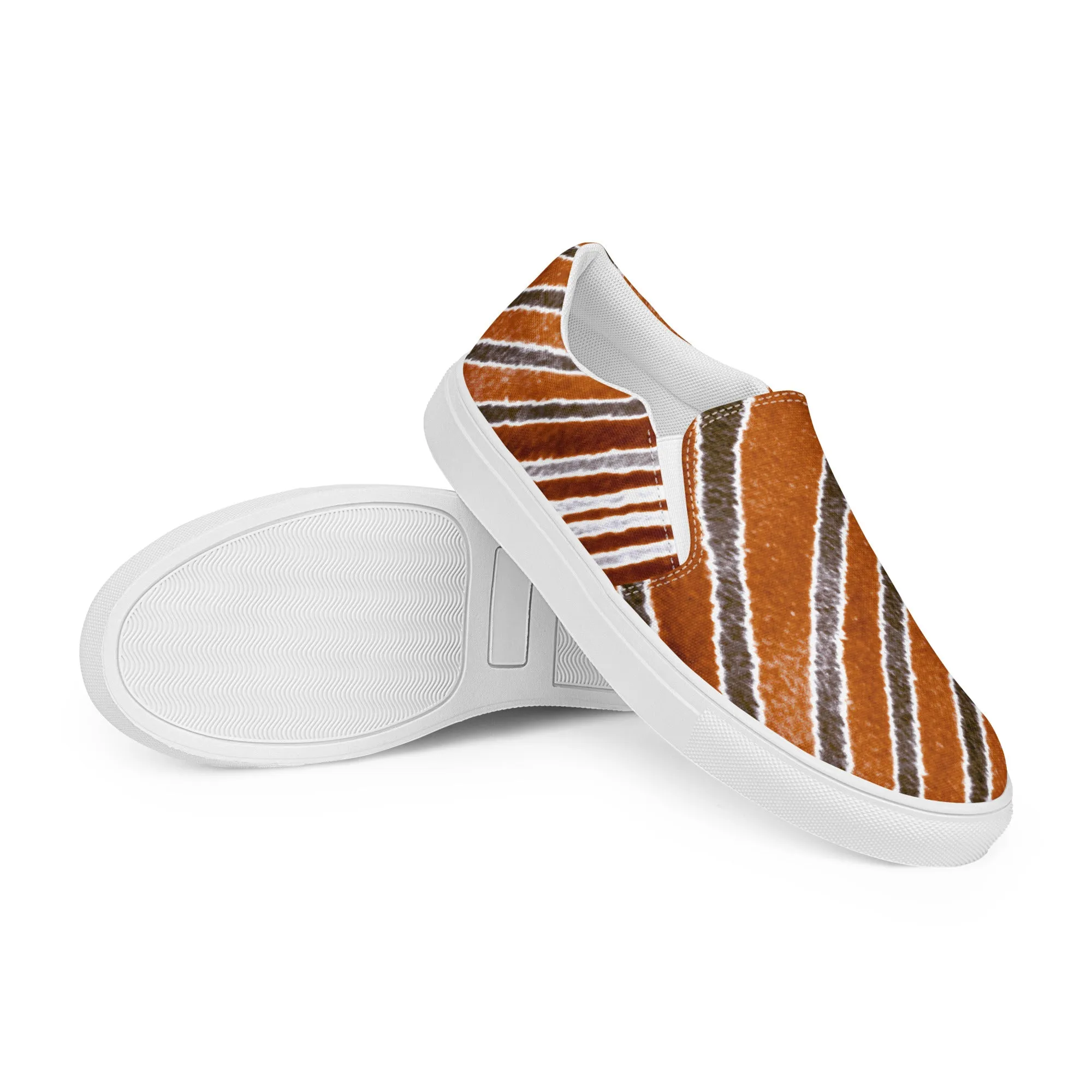 Feeling Revengeful - Womens Slip-On Canvas Shoes