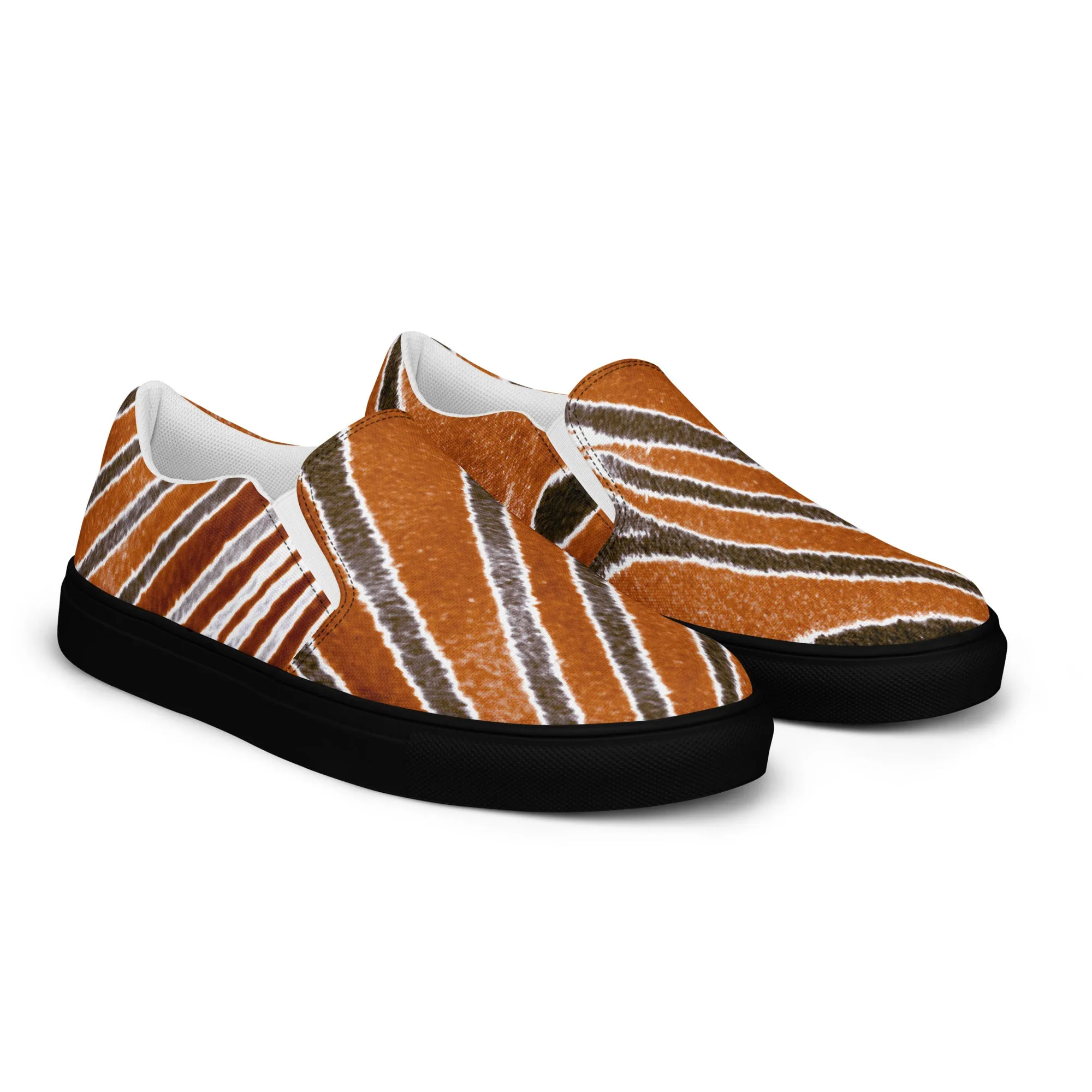 Feeling Revengeful - Womens Slip-On Canvas Shoes