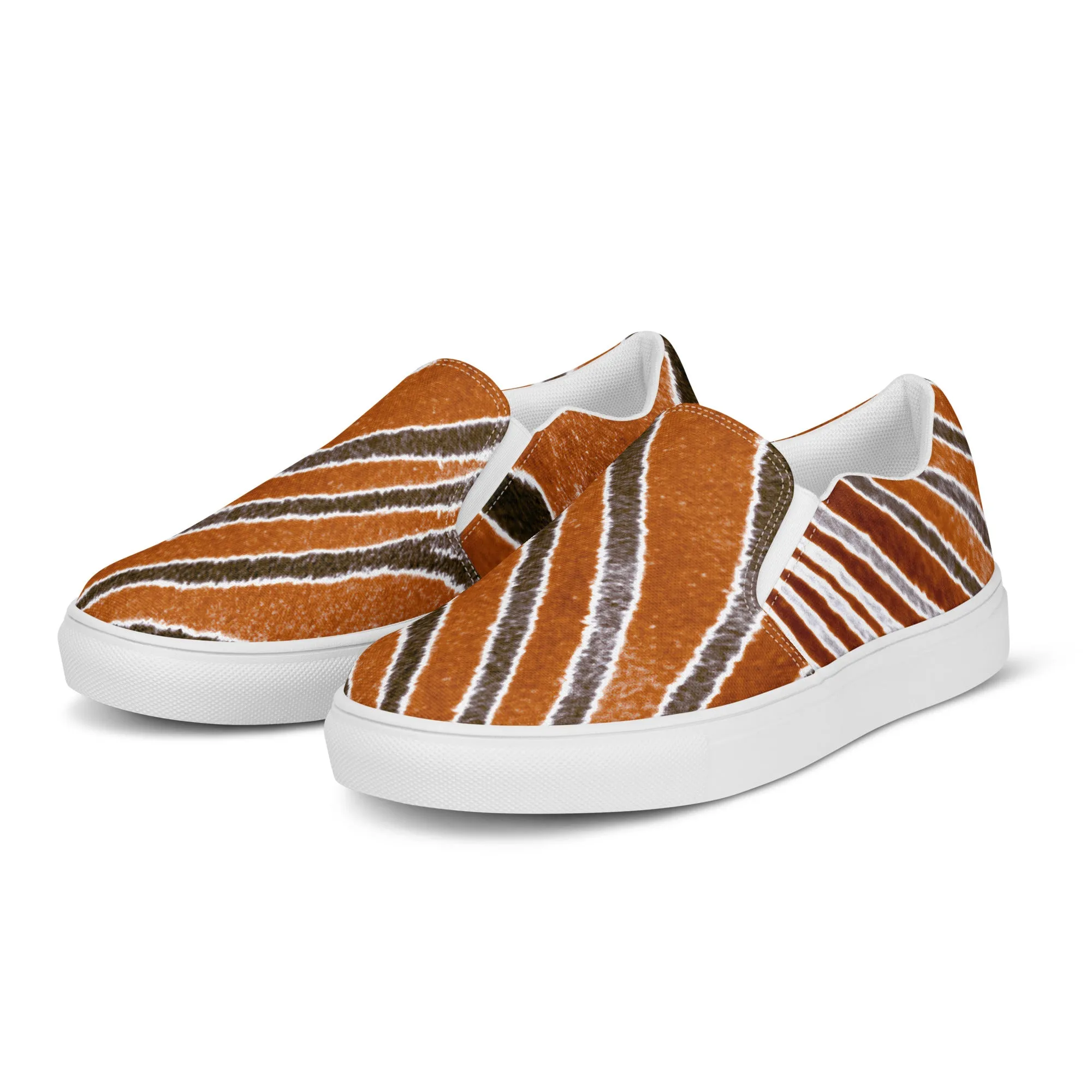 Feeling Revengeful - Womens Slip-On Canvas Shoes