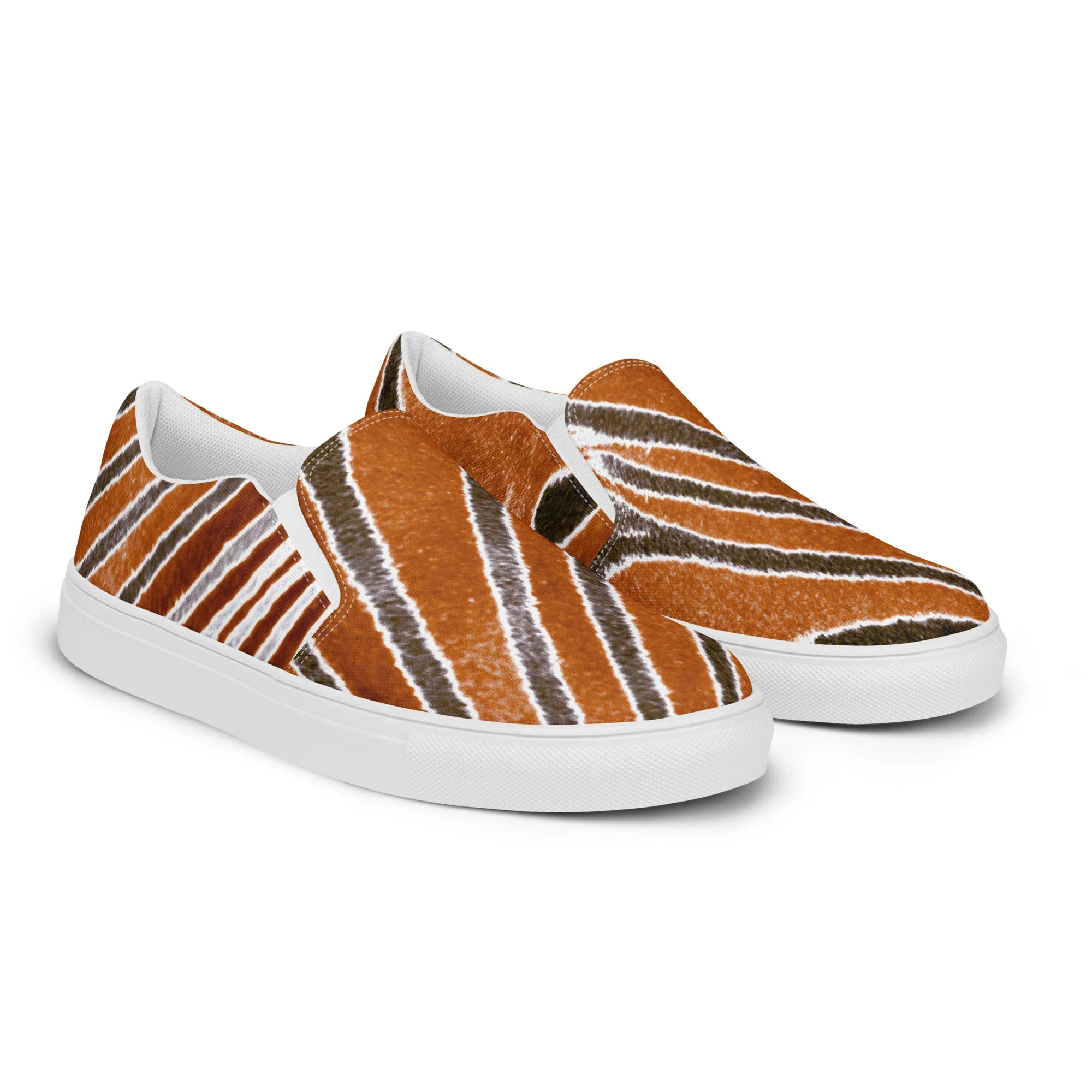 Feeling Revengeful - Womens Slip-On Canvas Shoes