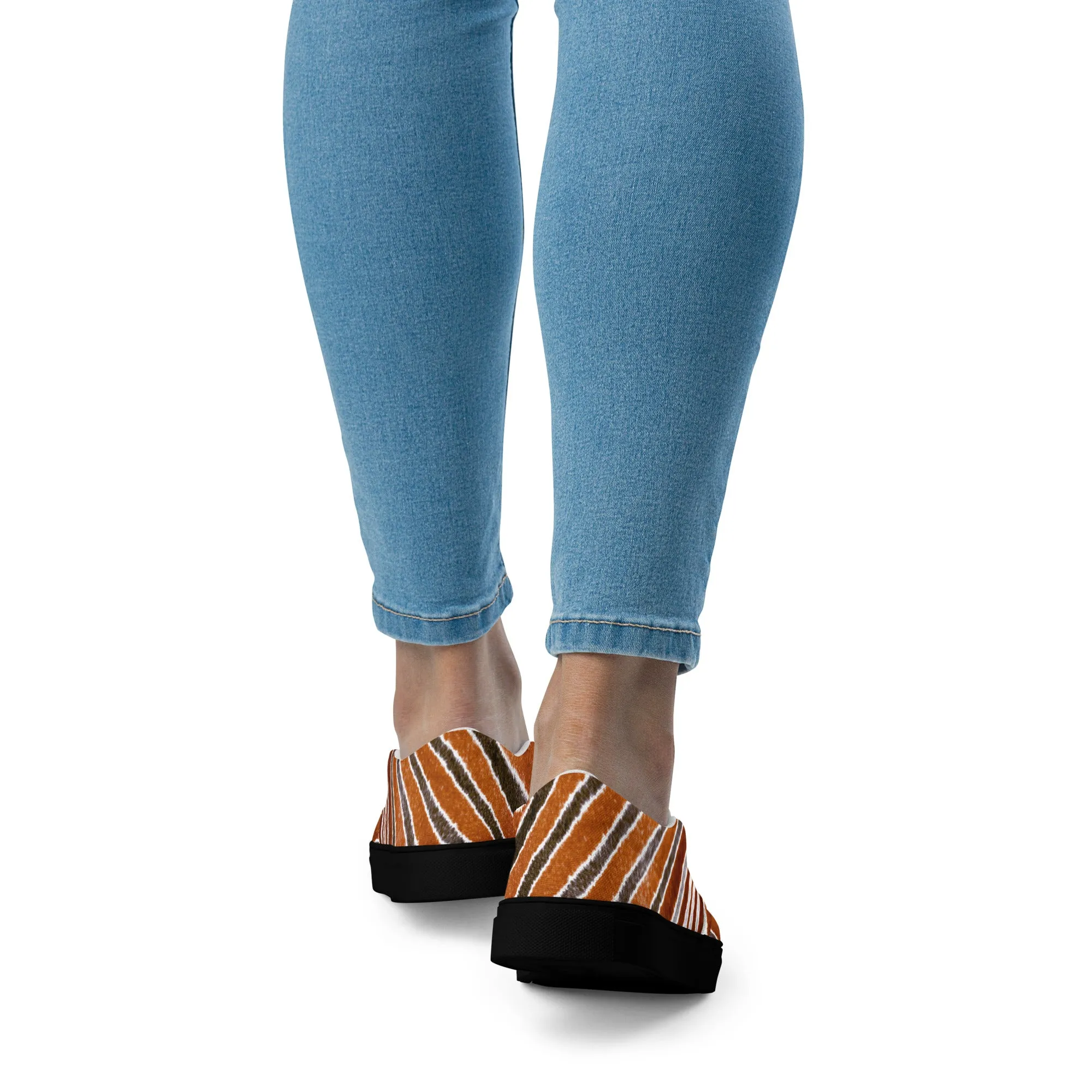 Feeling Revengeful - Womens Slip-On Canvas Shoes