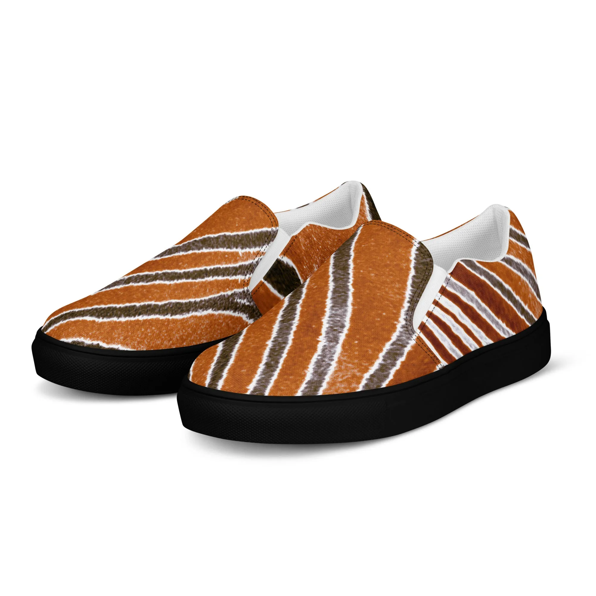 Feeling Revengeful - Womens Slip-On Canvas Shoes