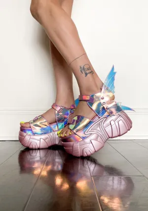 Flutter Frenzy Winged Sandals