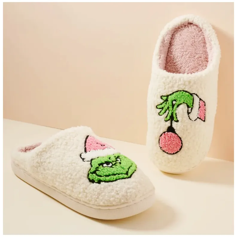 Grinch Home Slippers