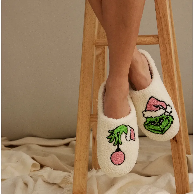 Grinch Home Slippers