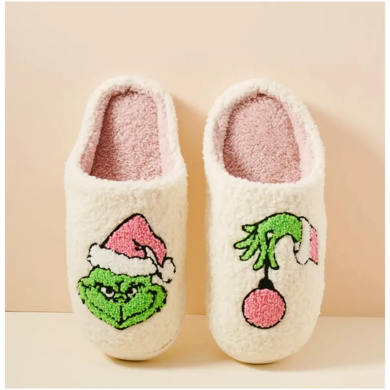 Grinch Home Slippers