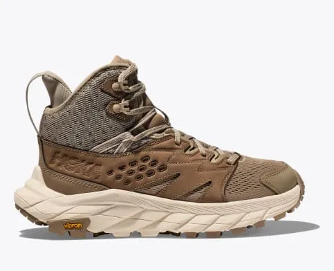 Hoka Men's Anacapa 2 Mid Gore-Tex® Hiking Boots- Dune/Eggnog
