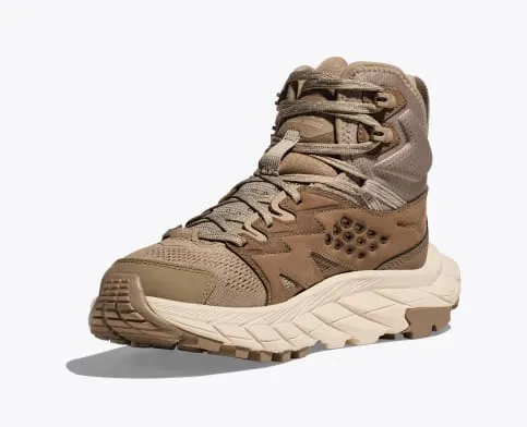 Hoka Men's Anacapa 2 Mid Gore-Tex® Hiking Boots- Dune/Eggnog