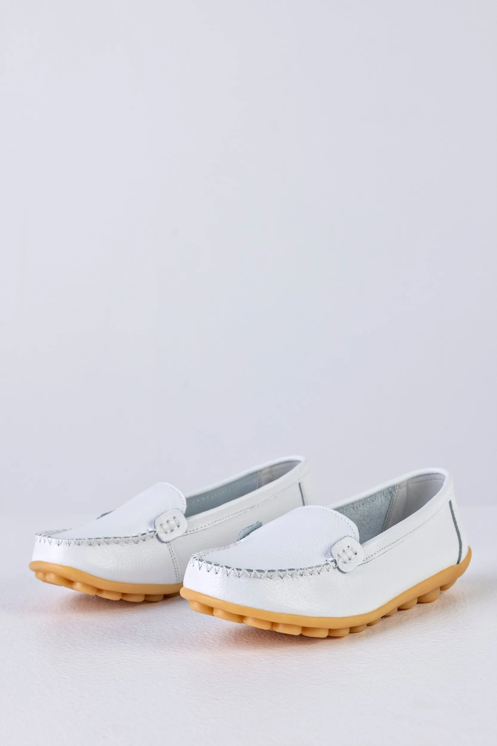 Leather moccasins
