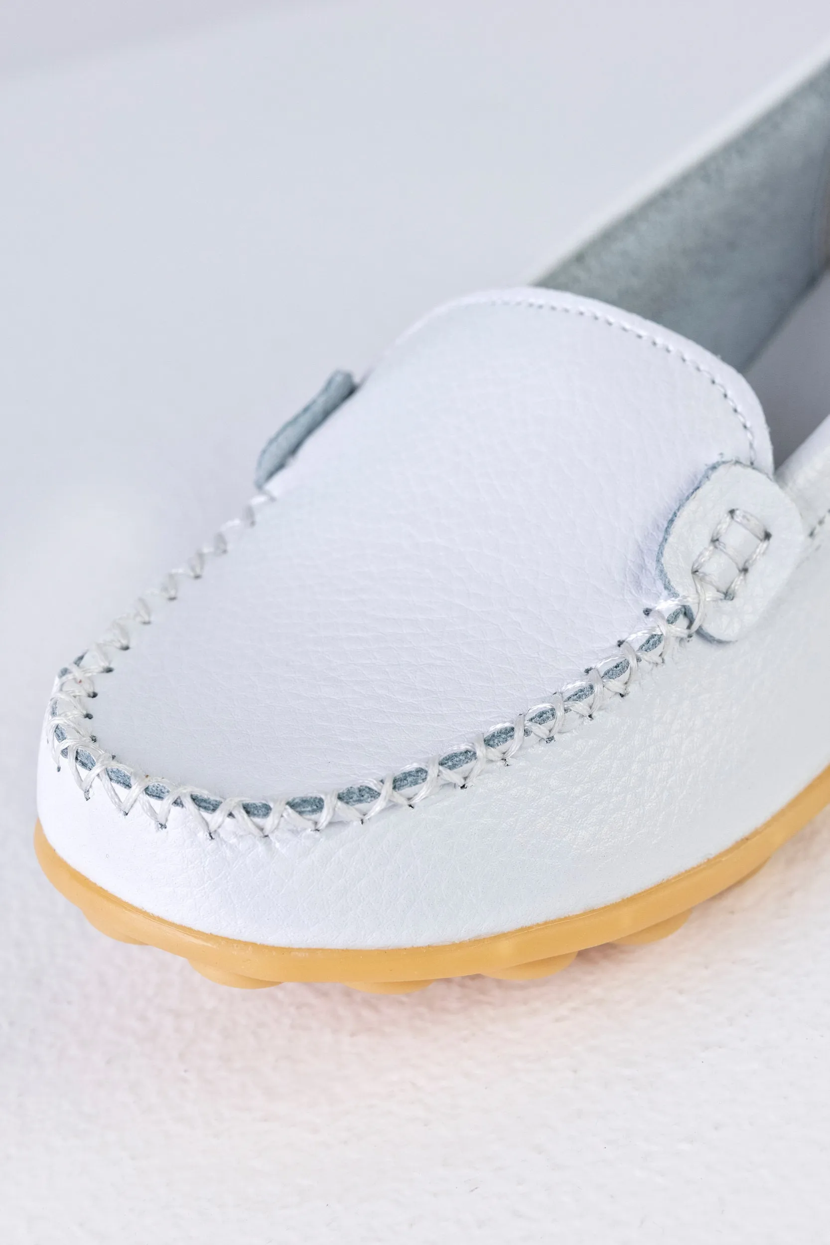 Leather moccasins