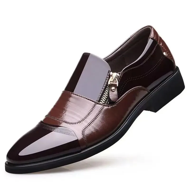 Men Lace Up Formal Dress Luxury Business Oxford Shoes