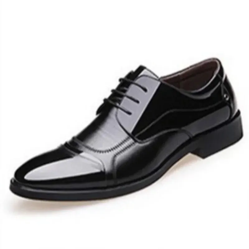 Men Lace Up Formal Dress Luxury Business Oxford Shoes