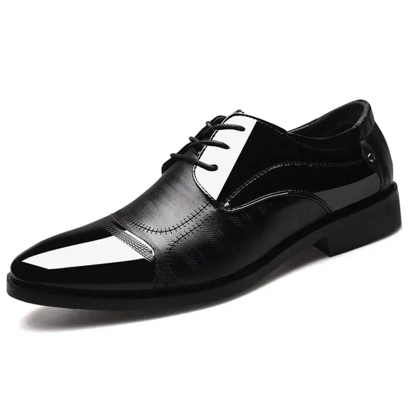 Men Lace Up Formal Dress Luxury Business Oxford Shoes