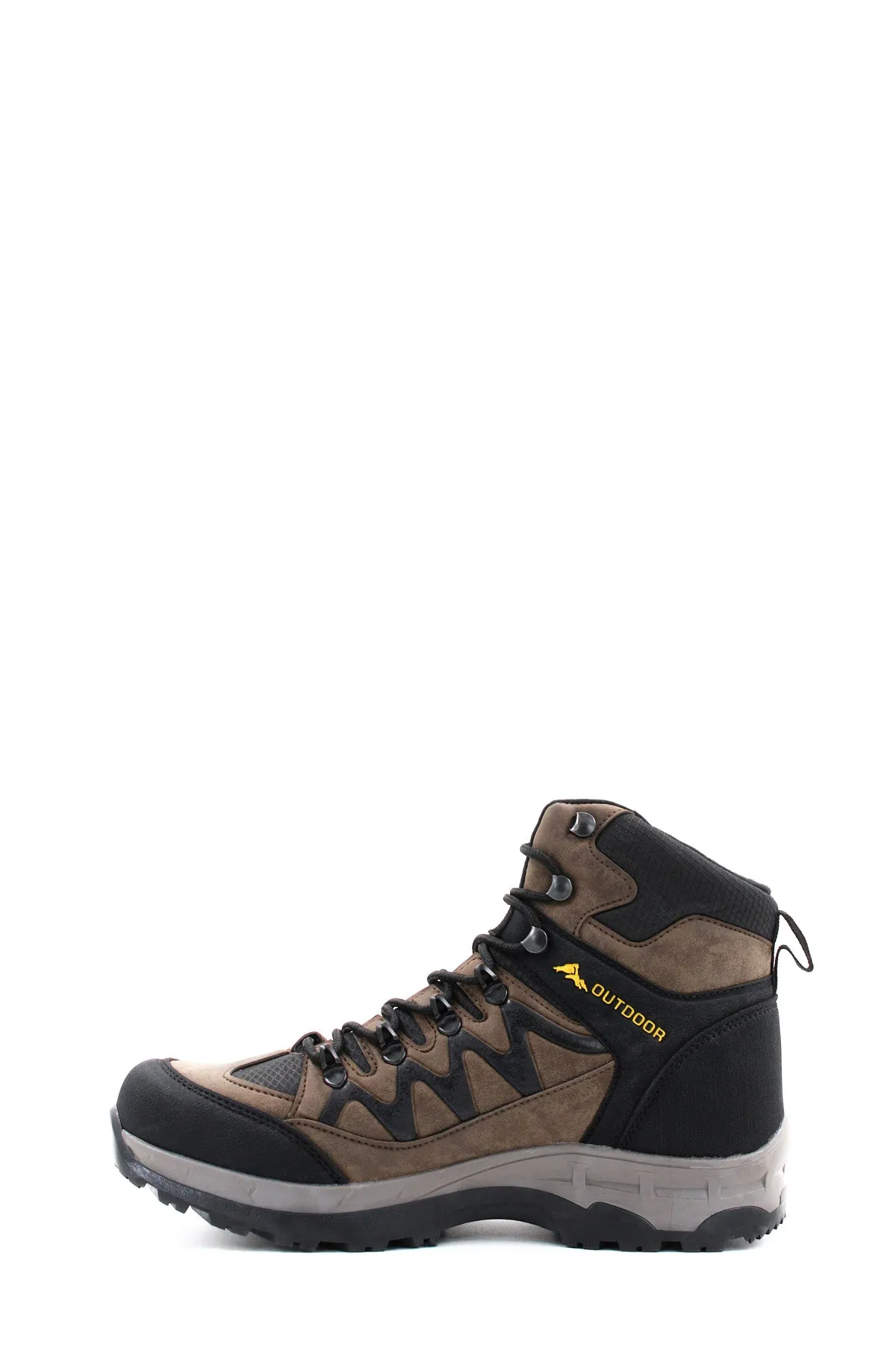 Men's Brown Outdoor Hiking Boots - Wessi