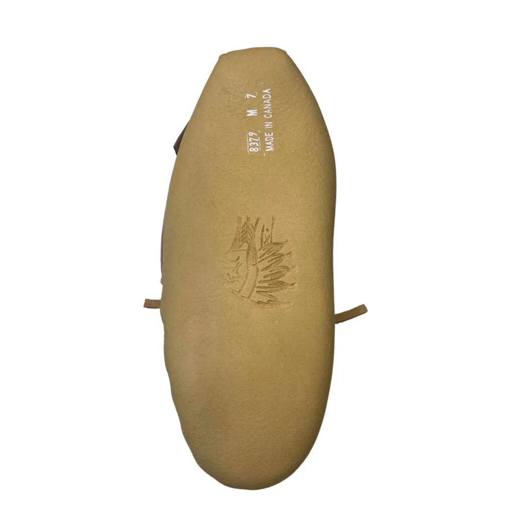 Men's Leather Slippers - Ivory