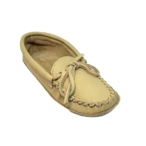 Men's Leather Slippers - Ivory