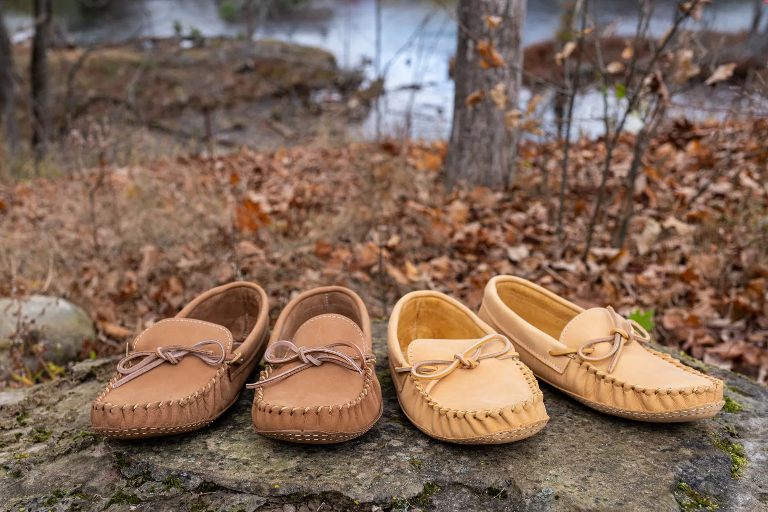 Men's Wide Leather Moccasins (FINAL Clearance )