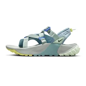 Nike Women's Oneonta Trail Sandal (Blue/Dusty Sage/Mint/Night Forest, 10 US M)