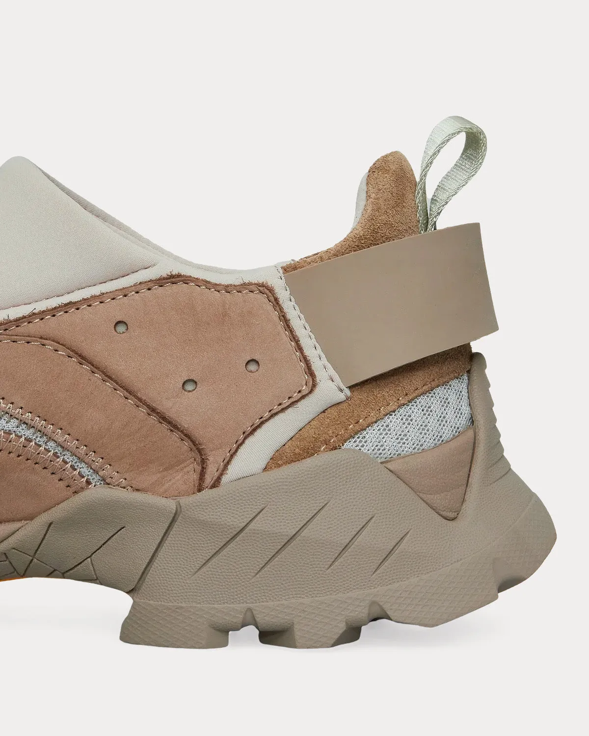 Sandal Taupe Slip On Sneakers
