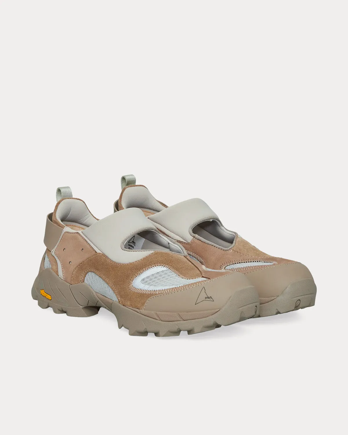 Sandal Taupe Slip On Sneakers