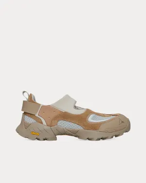 Sandal Taupe Slip On Sneakers