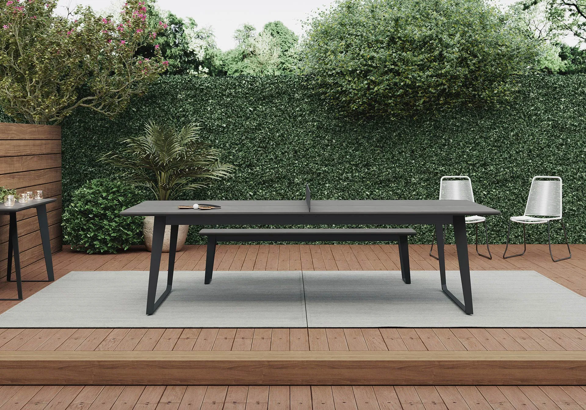 Shadow Concrete Ping Pong (indoor/outdoor)
