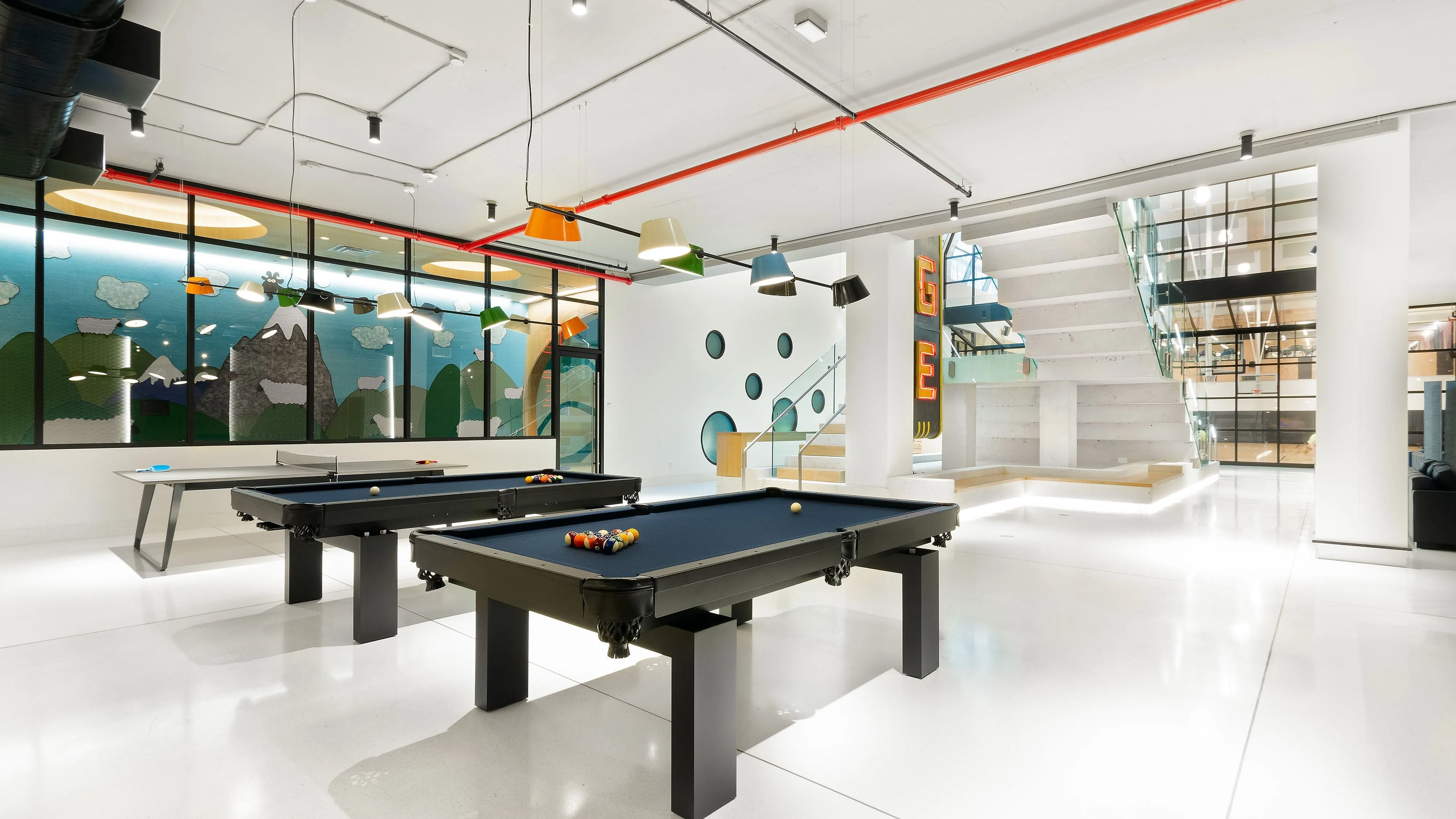Shadow Concrete Ping Pong (indoor/outdoor)