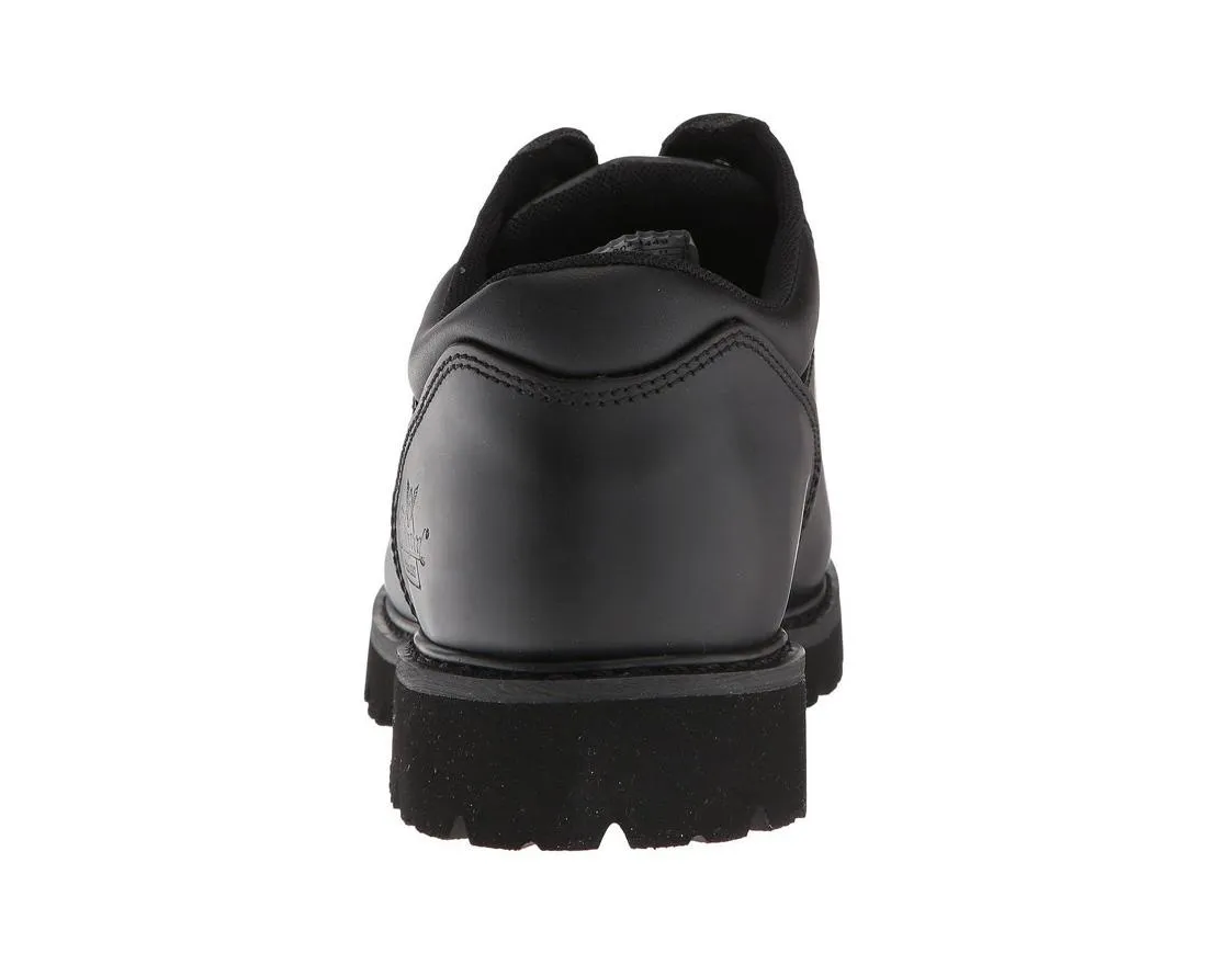 Uniform Classics Steel Toe Oxford Shoe Black