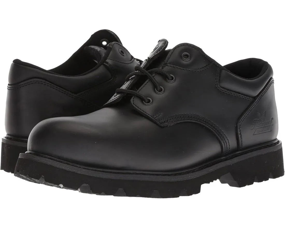 Uniform Classics Steel Toe Oxford Shoe Black