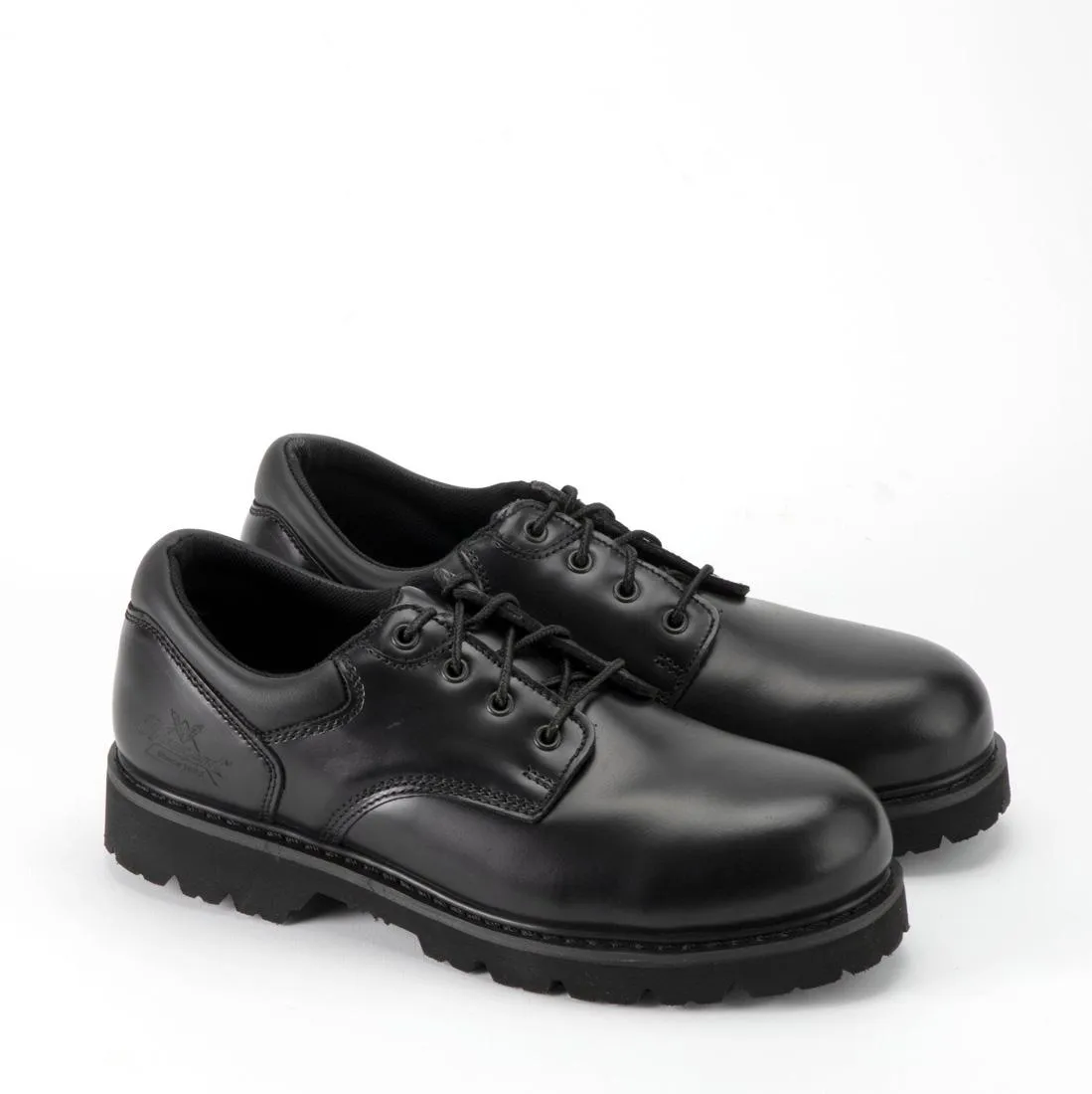 Uniform Classics Steel Toe Oxford Shoe Black