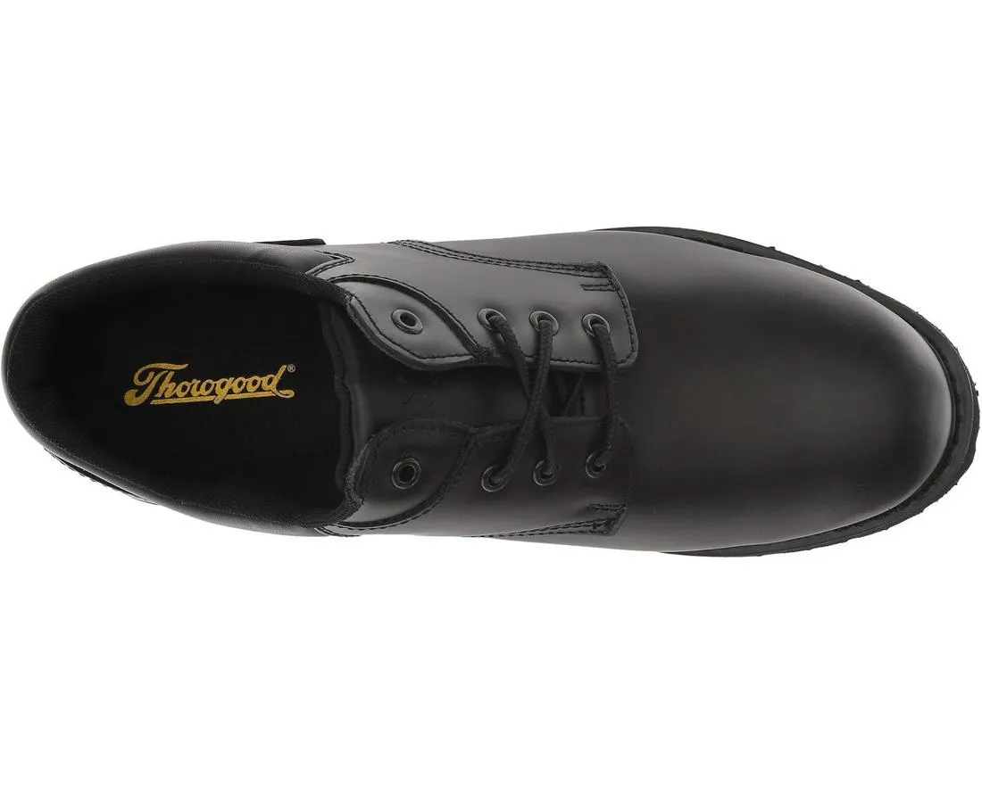 Uniform Classics Steel Toe Oxford Shoe Black