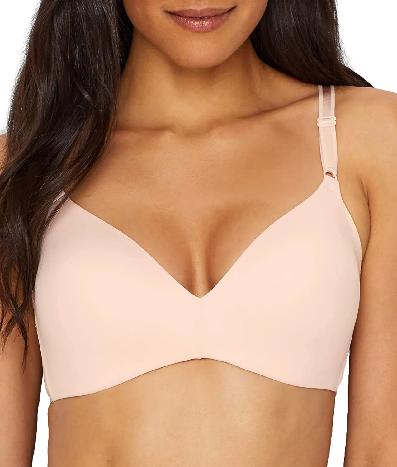 Warner's Women's No Side Effects Wire-Free Contour Bra