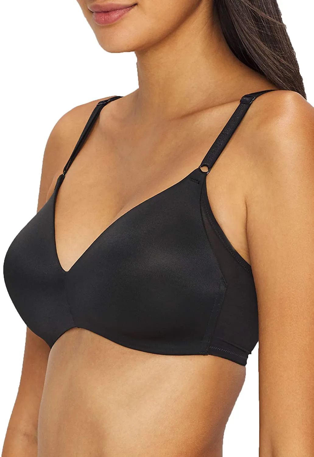Warner's Women's No Side Effects Wire-Free Contour Bra
