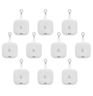 Weatherproof Temperature and Humidity Sensor 10-Pack, Hub Required