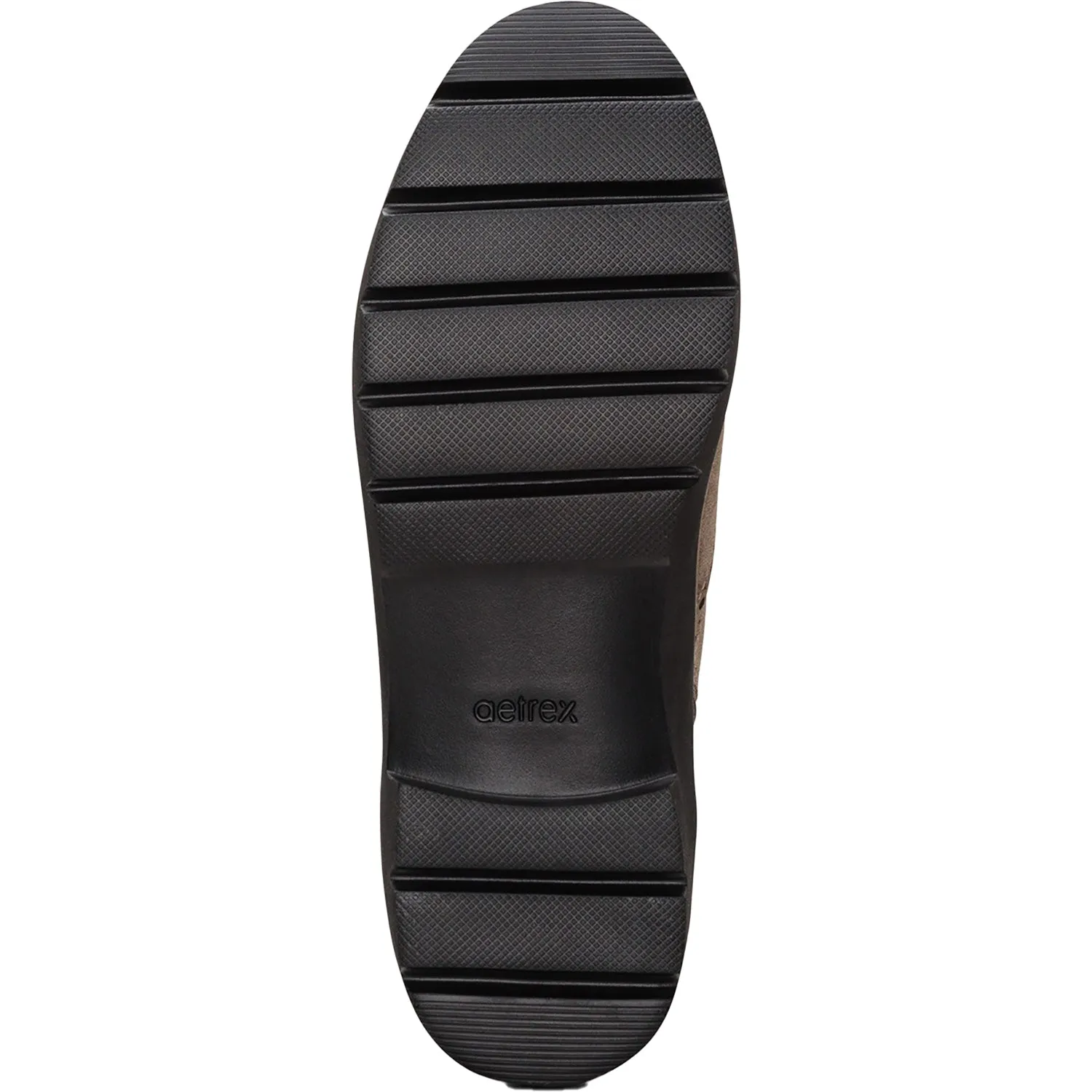 Women's Aetrex Margot Taupe Suede